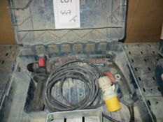 Two Bosch GBH 2.26 DRE SDS 110v Drills c/w Cases