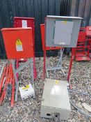 Five Various Distribution Boards as lotted