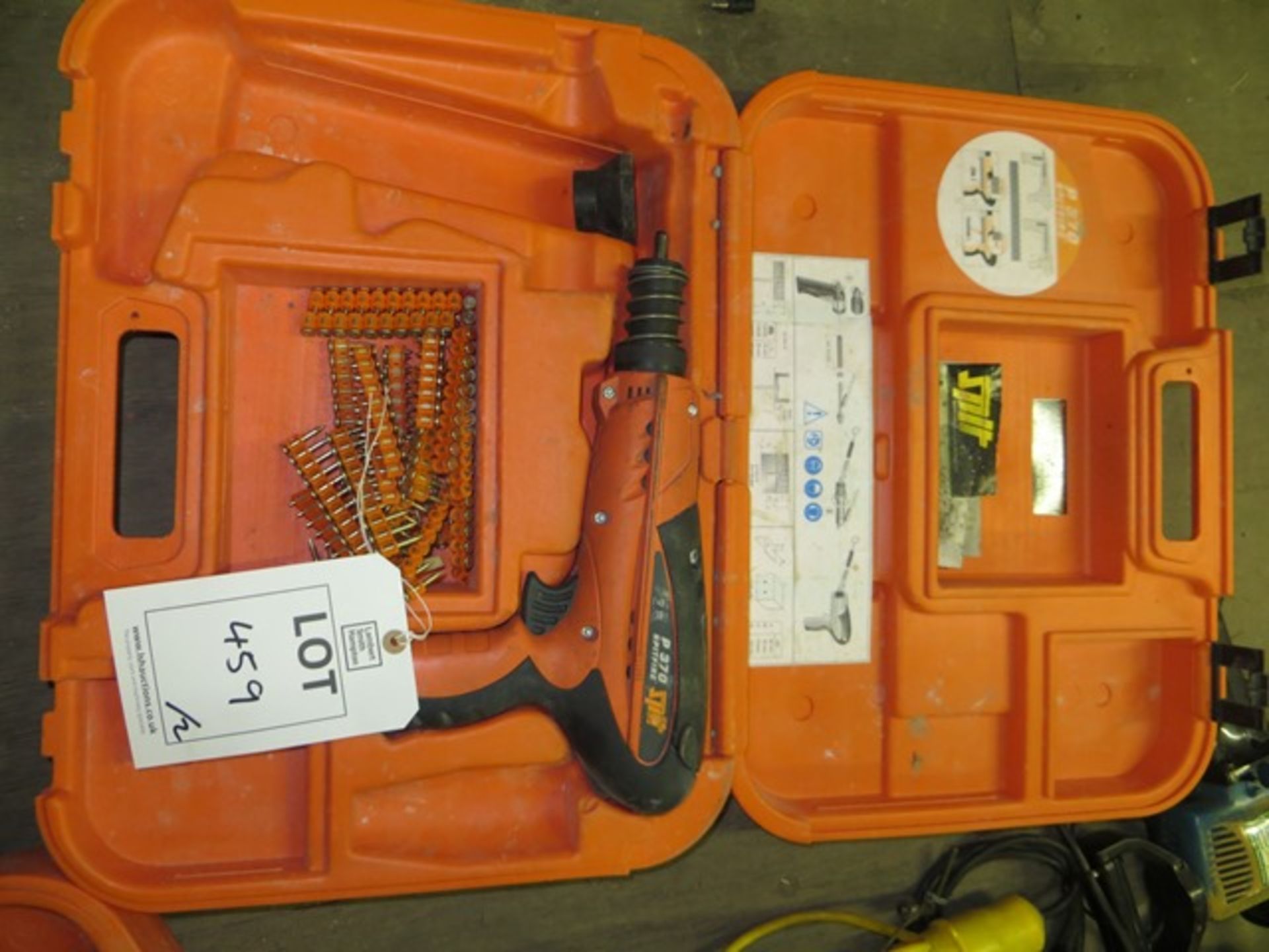 Two Spit Spitfire C60 P370 Nail Guns c/w cases - Image 2 of 2