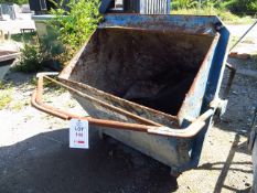 Conquip 1000 Litre Crane Liftable Concrete Bucket with Chute NB: This item has no record of Thorough