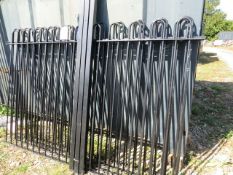 Four Sections of Railing c/w 3 Fixing Posts Each Section Length 2700mmHeight 1700mm