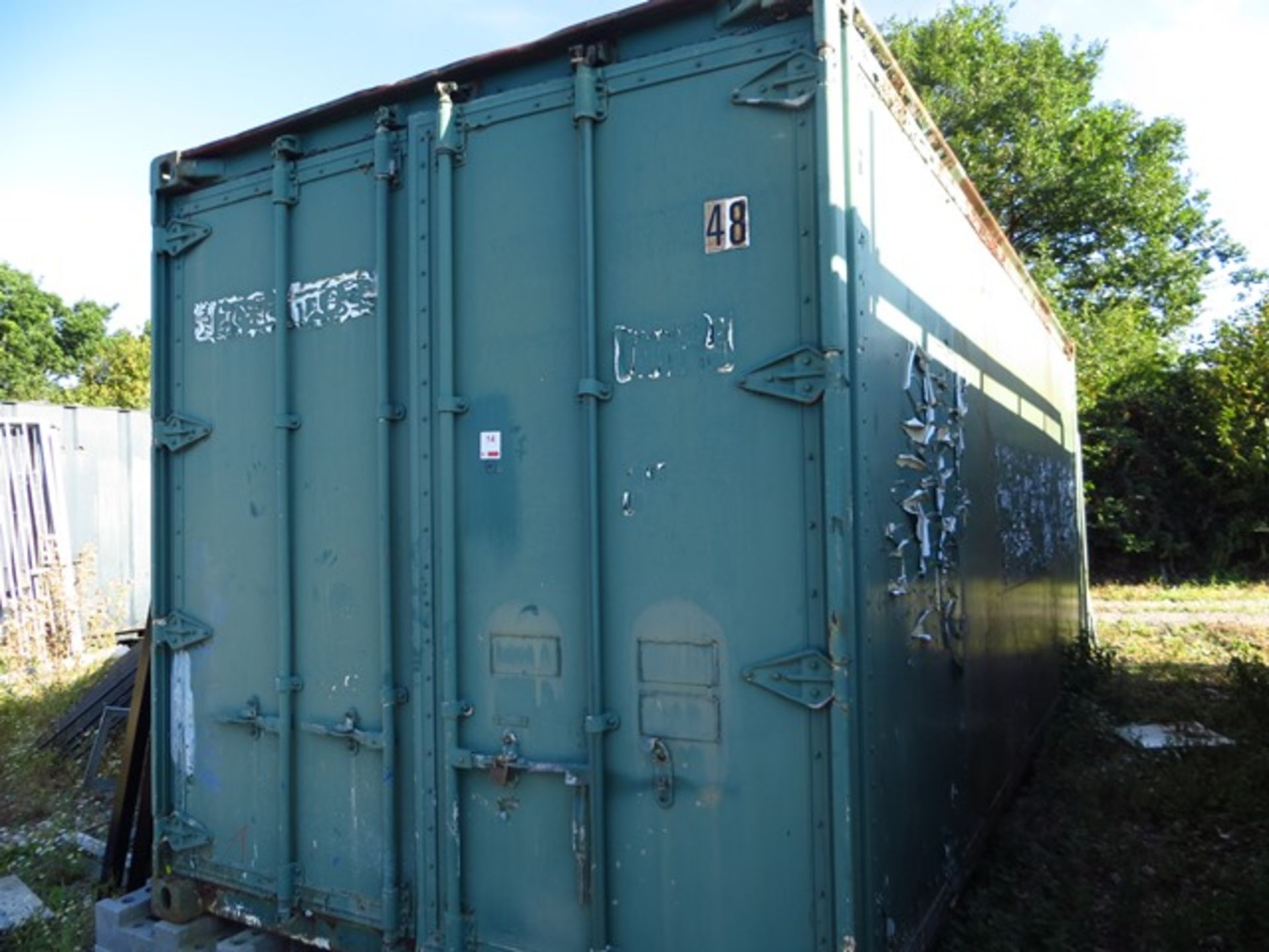 20' x 8' Steel Shipping Container