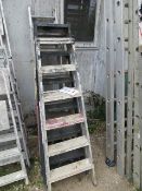 Four Various 'A' Frame Step Ladders