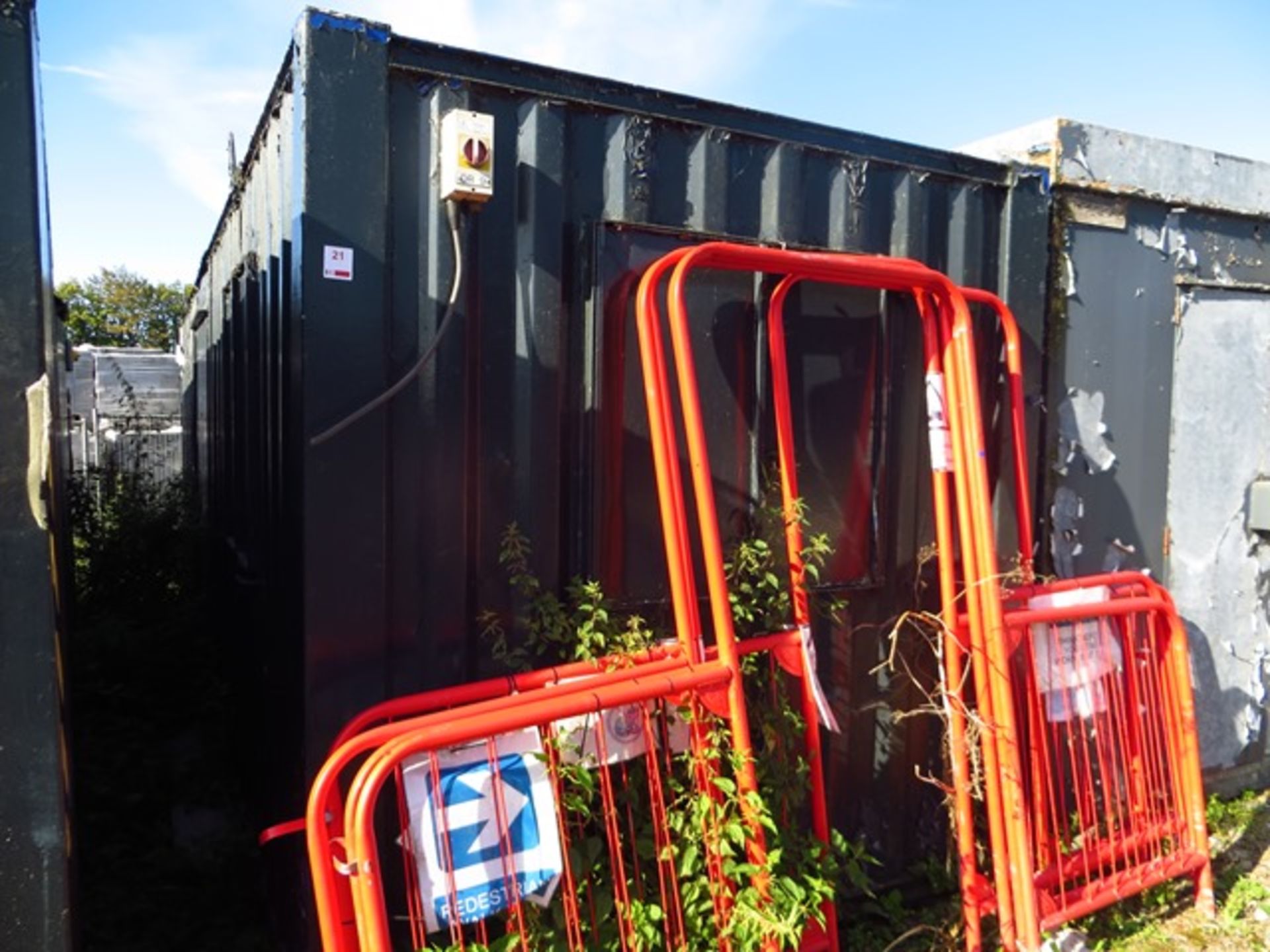 23' x 8' Steel Container Drying Room