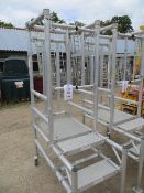 Aluminium Podium Working Platform Total Height 2000mm x 120mm x 650mm Working Height 700mm