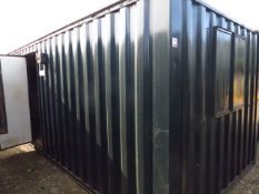 25' x 9' Steel Container Conference Room