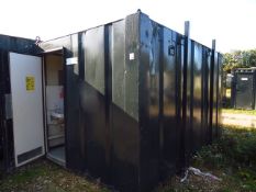 13' x 9' Steel Jackleg Container Split WC 2 Cubicles & 2 Urinals c/w Separate Ladies Toilet Cubicle