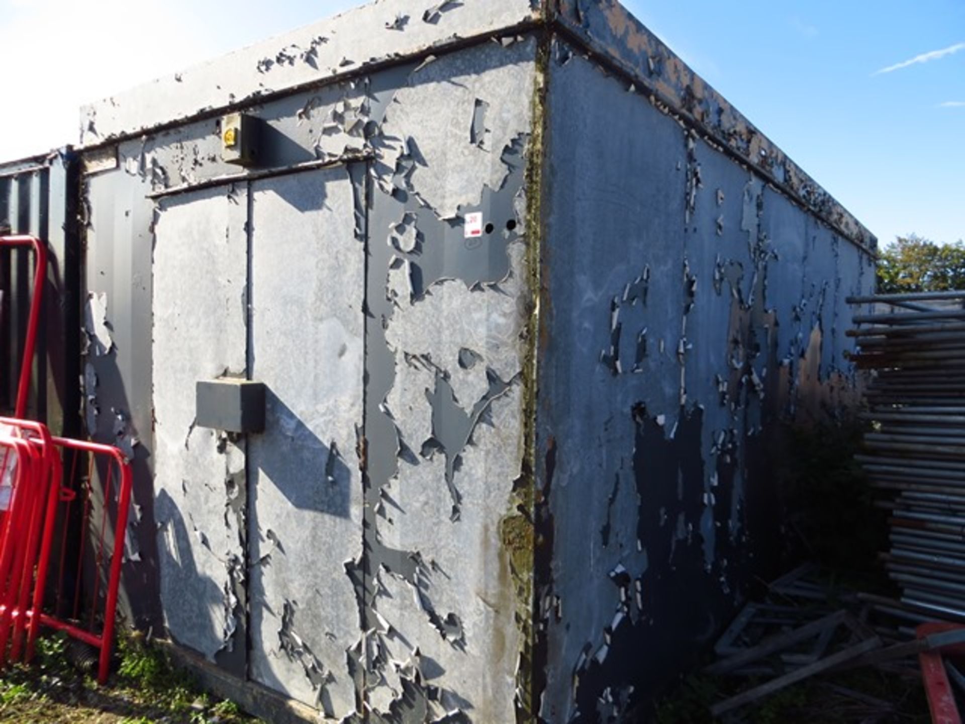 23' x 9' Steel Container Drying Room