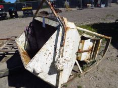 Conquip 500 Litre Crane Liftable Concrete Bucket with Chute NB: This item has no record of