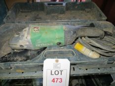 Hitachi G23SS 9" 110v Angle Grinder c/w case