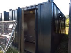 25' x 9' Steel Container Split WC 4 Cubicles & large Urinal c/w Separate Ladies Toilet Cubicle
