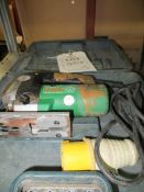 Hitachi CJ65V2 110v Jigsaw & a Atlas Copco JSEP 600X 110v Jigsaw c/w Cases