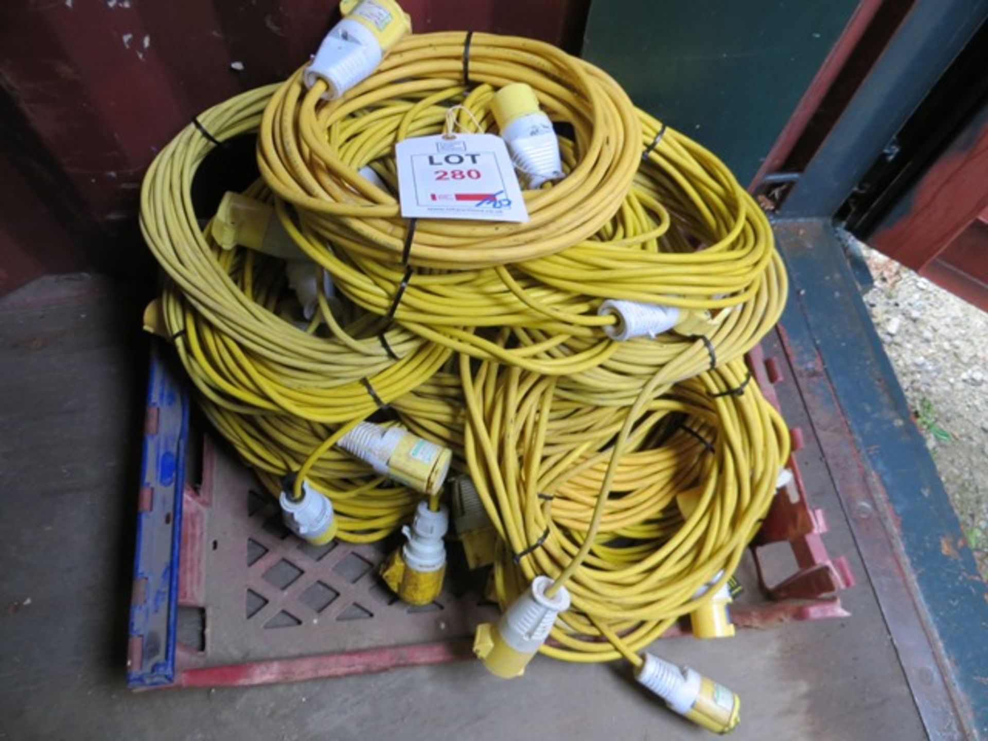 Twenty 110v Extension Leads