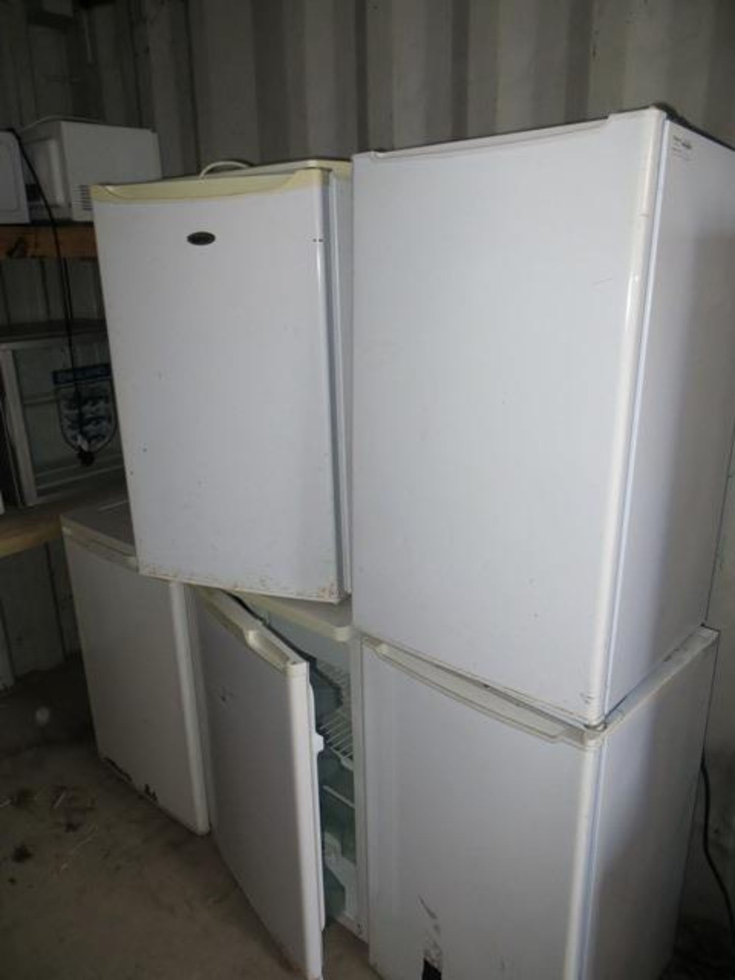 Eight Various Microwaves Ten Under Counter Fridges One Mini Fridge One Glass Fronted Mini Fridge One - Image 5 of 5