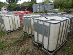 Seven Used IBC's as lotted