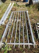 Metal Gate c/w Fixing Posts Heigjht 2450mm x Length 1150mm