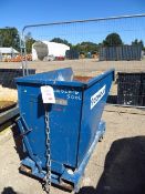 Conquip 500 Litre Mobile Fork Liftable Tipping Skip Model FA0803AO-00500 (2016)