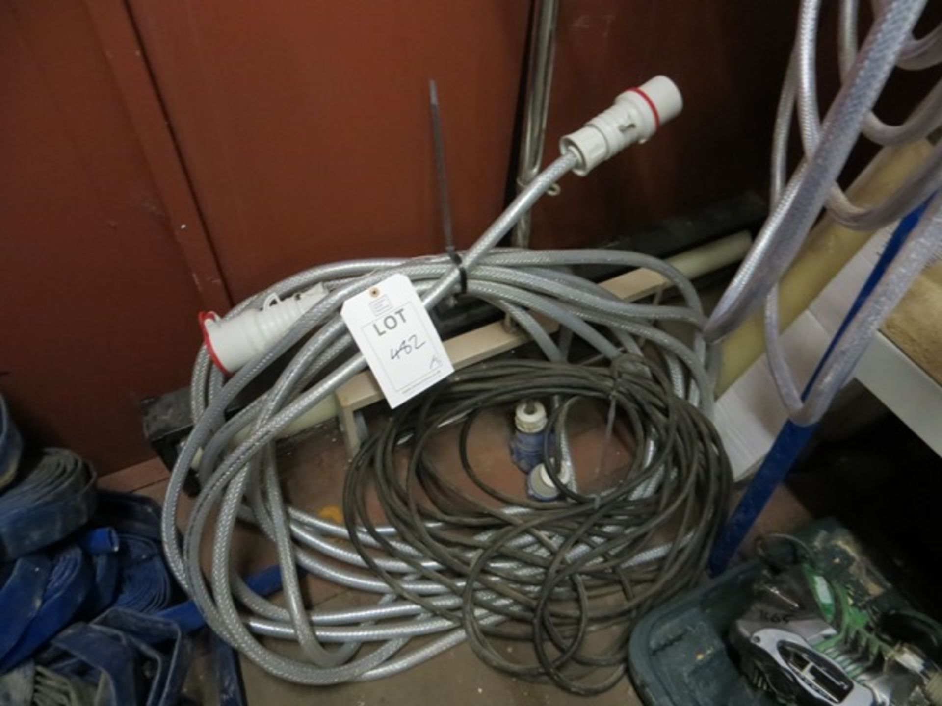 Three 400v 3 Phase Extension Leads as lotted - Image 2 of 2