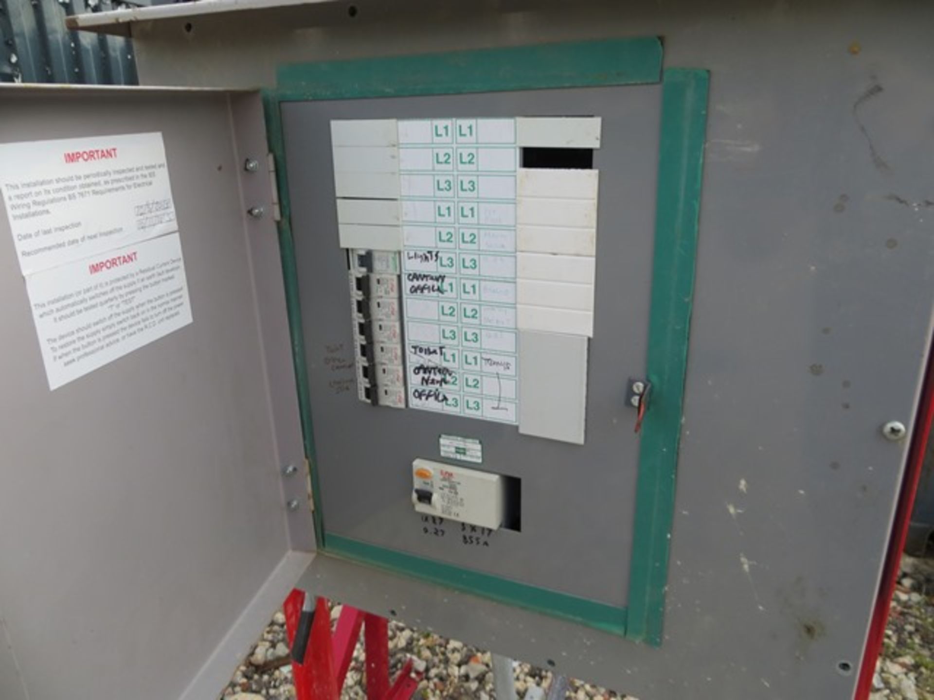 Five Various Distribution Boards as lotted - Image 3 of 4