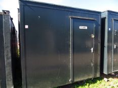 18' x 9' Jackleg Steel Container Split WC 3 Cubicles & 3 Urinals c/w Separate ladies Toilet Cubicle