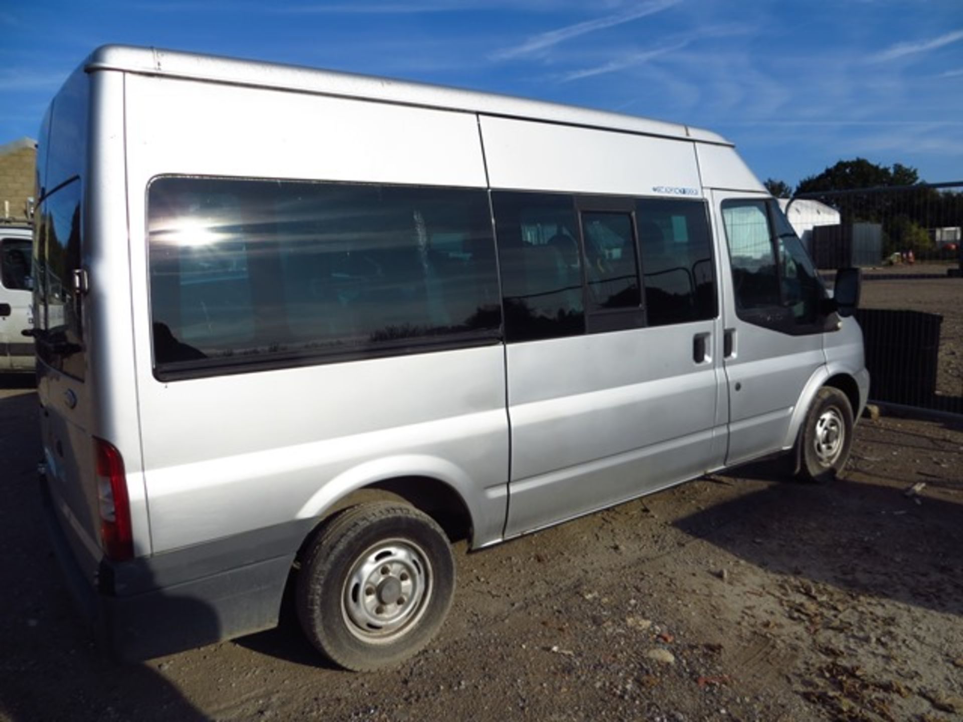 Ford Transit Tourneo 9 Seat 130 Diesel Minibus Reg No LM56 NKS d.o.r. 23/02/2007 Mileage approx - Image 3 of 6