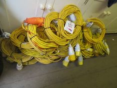 Twenty Five heavy Duty 110v Extension Leads