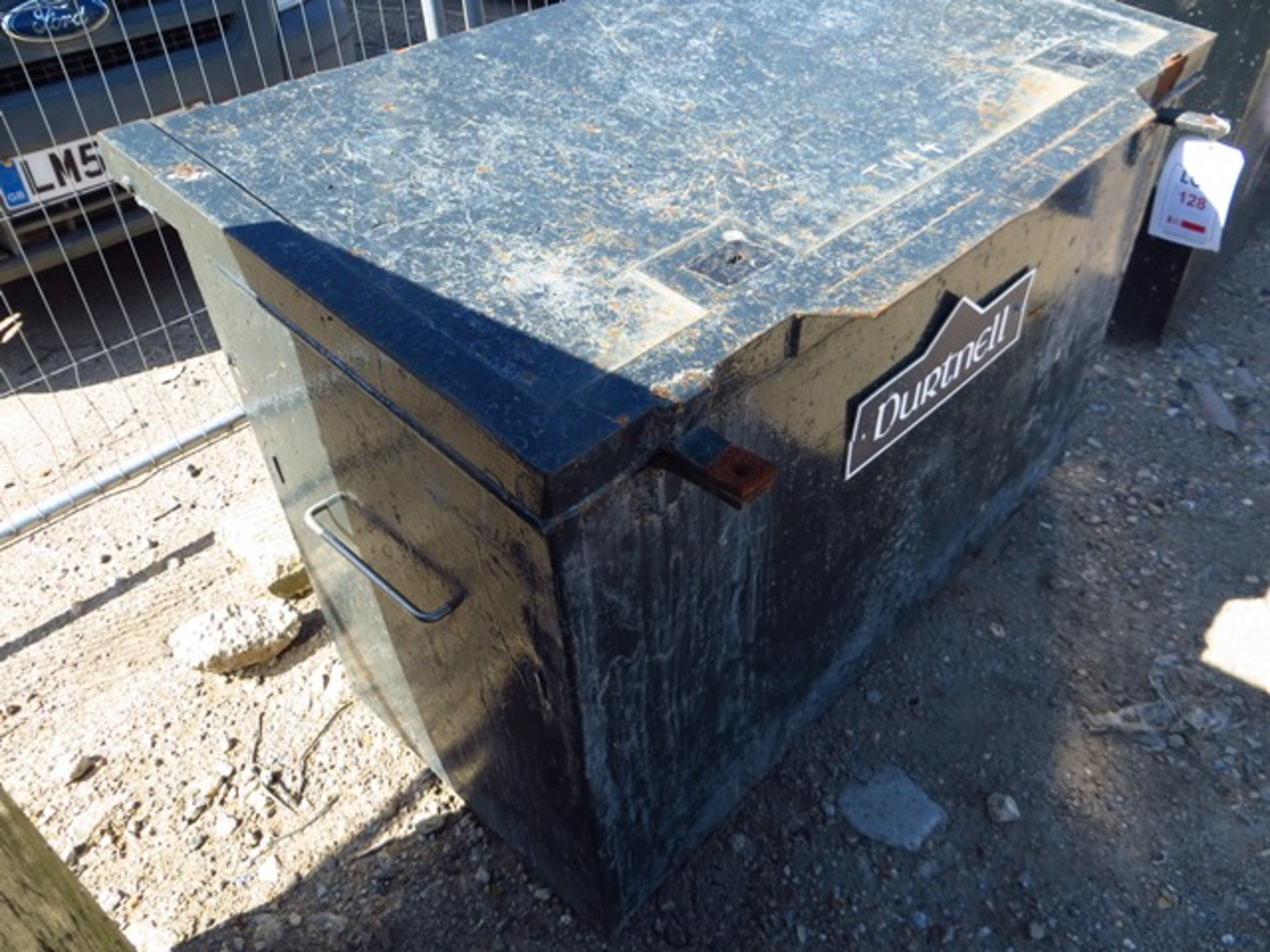 Steel Site Tool Chest L 1300mm x W 700mm x H 900mm No Key - Image 2 of 2
