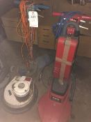 Two various floor cleaners (please note: Sold as spares/repairs/parts only)