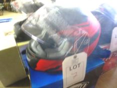 THH Helmets, motorcycle helmet, model TS-80 (Aug 2018), size: Small