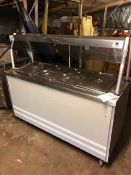 Victor serving cabinet approximately: 1,600 x 700mm