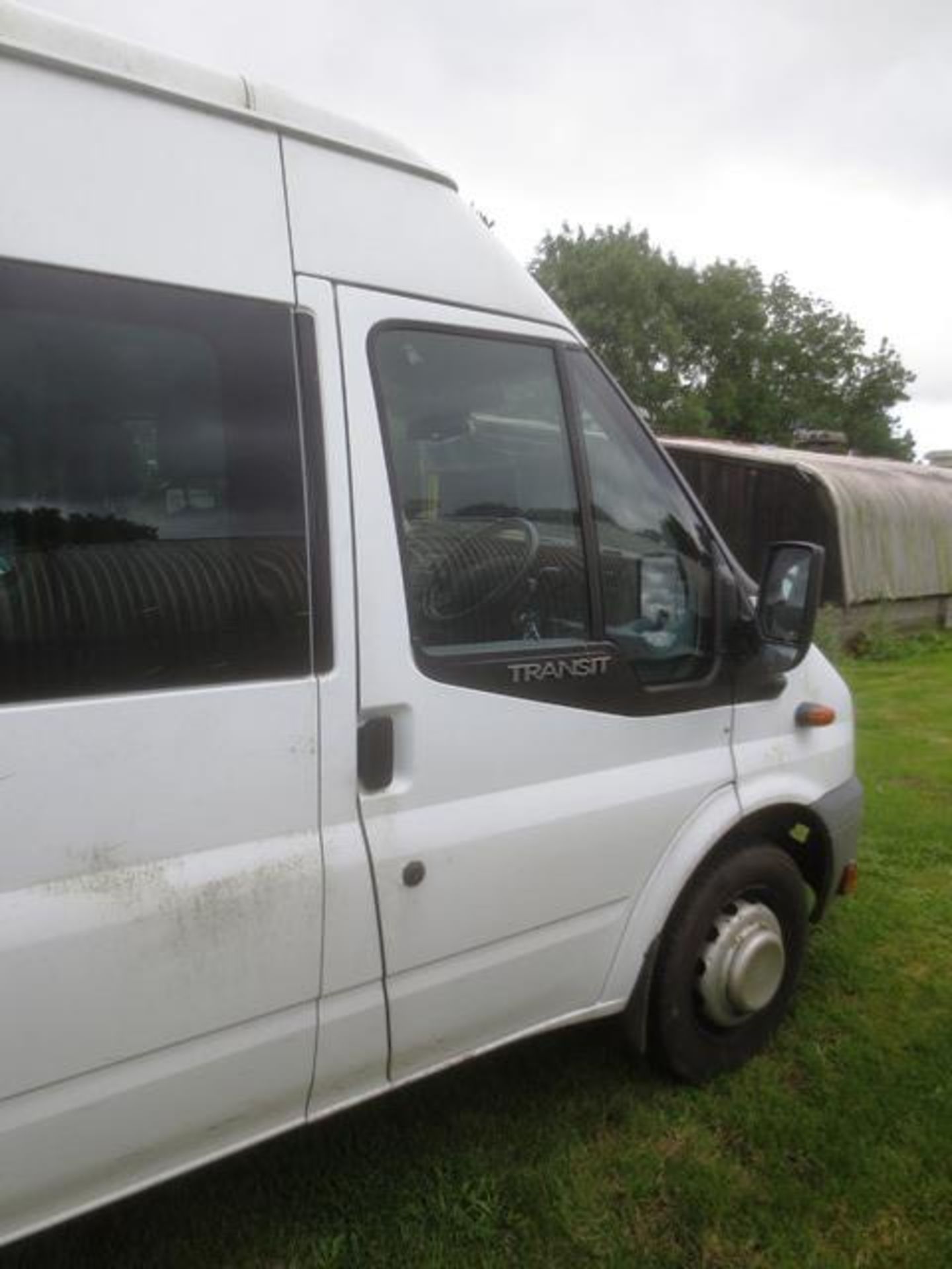 Ford Transit, 17 seater mini bus, reg no: WG60 VBC, mileage: circa 78,300km, MOT: 26/2/20 (please - Image 8 of 15