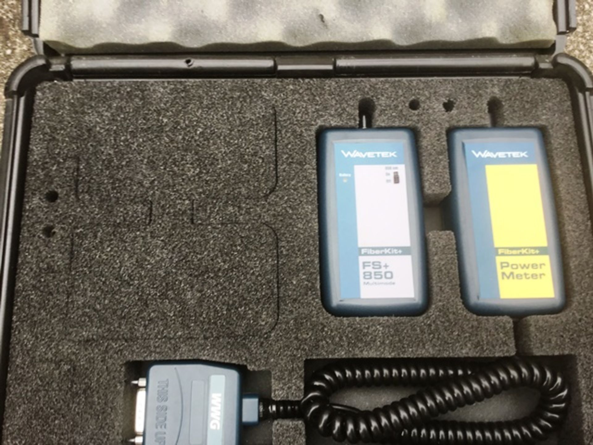 Wavetek Fibrekit Plus with FS+850 multimode and Fibrekit Power meter, with carry case (year of - Bild 3 aus 3