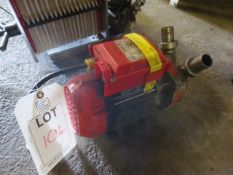 Unbadged 240v transfer pump