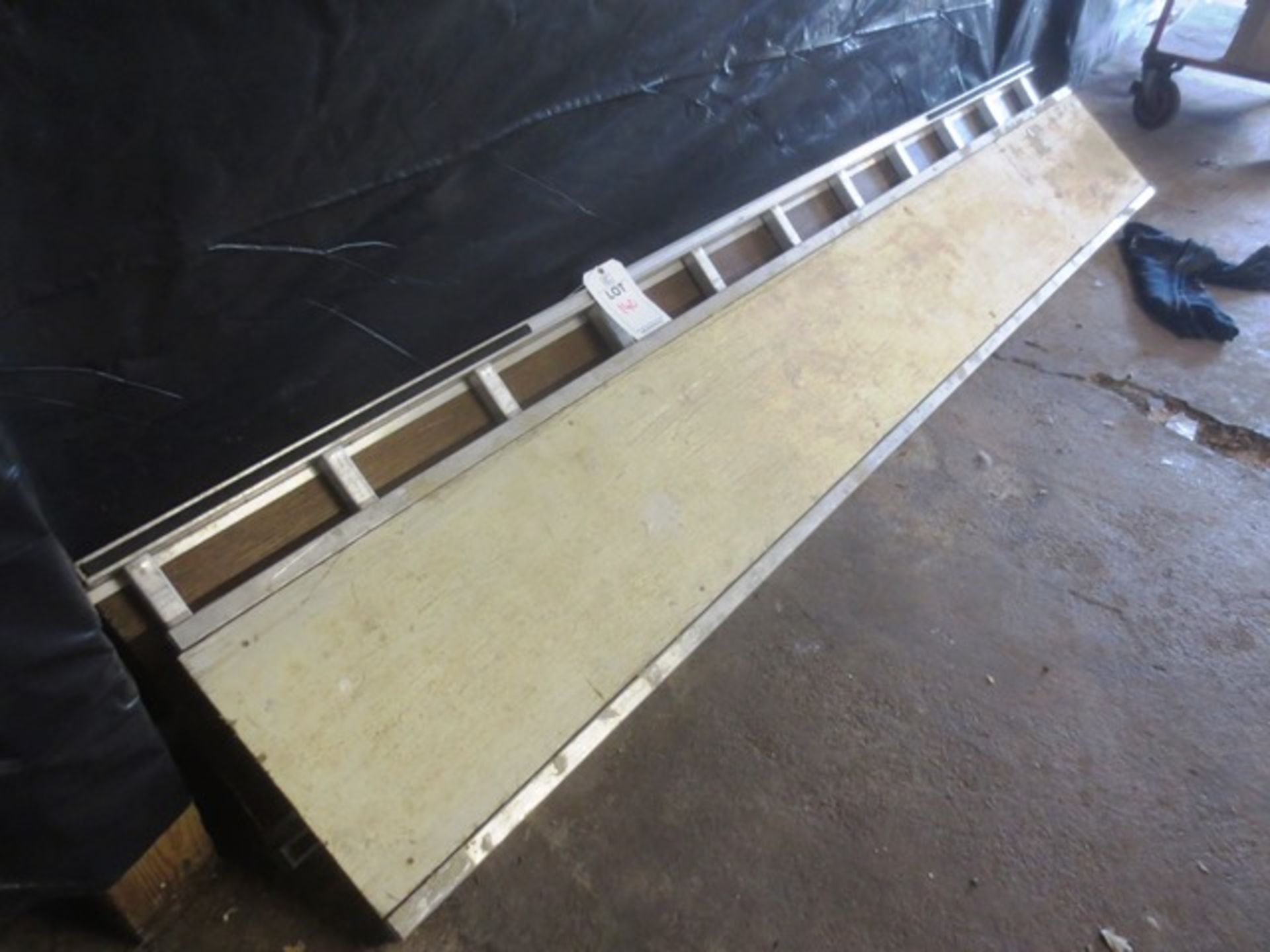 Two Youngerman boards, approx 2.5m in length