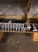 Nine HP PC's & keyboards (please note: Sold as spares/repairs/parts only)