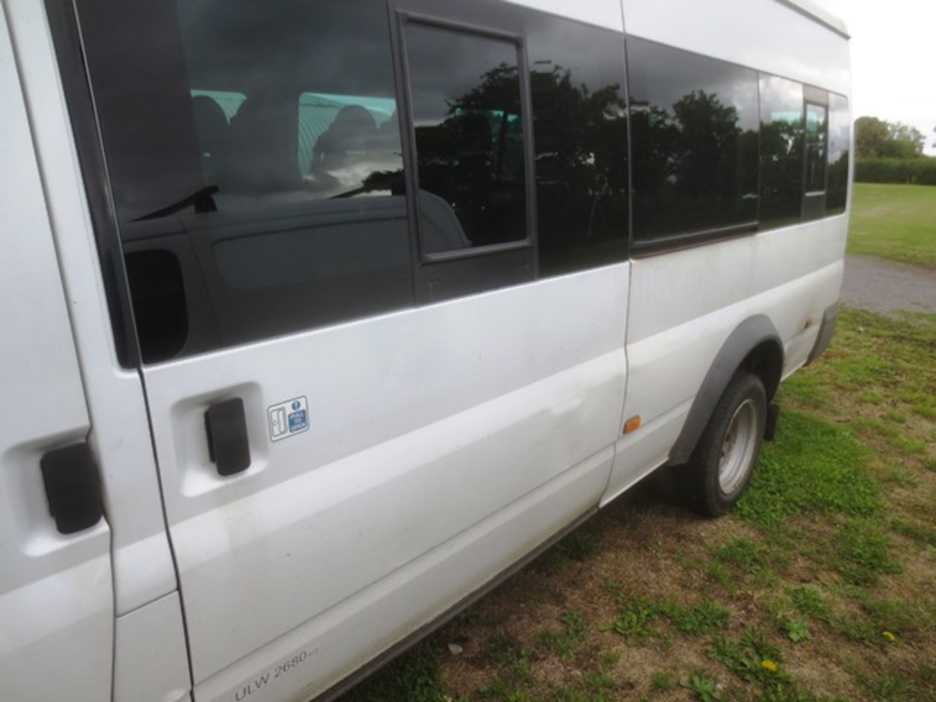 Ford Transit, 17 seater mini bus, reg no: WG60 VBC, mileage: circa 78,300km, MOT: 26/2/20 (please - Image 11 of 15