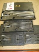 4 x various depth micrometers imperial