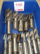 Carbide fluted milling cutters