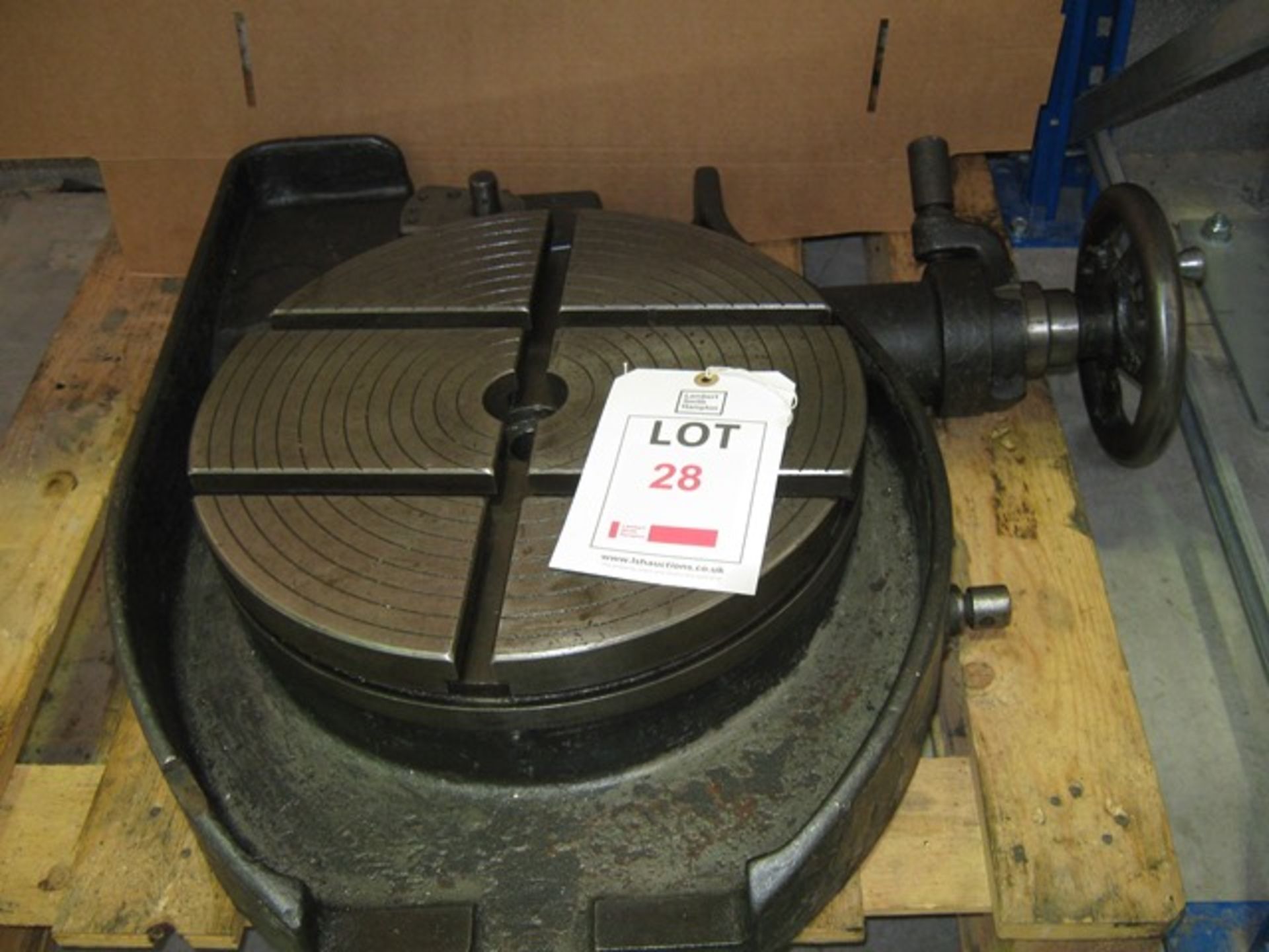 Rotary table, 15" diameter