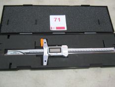 Mitutoyo digital depth gauge, 300mm No 571-253-10