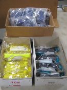 Various safety glasses & box neck cords