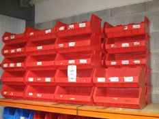 37 x storage bins 16" x 10" x 7" deep