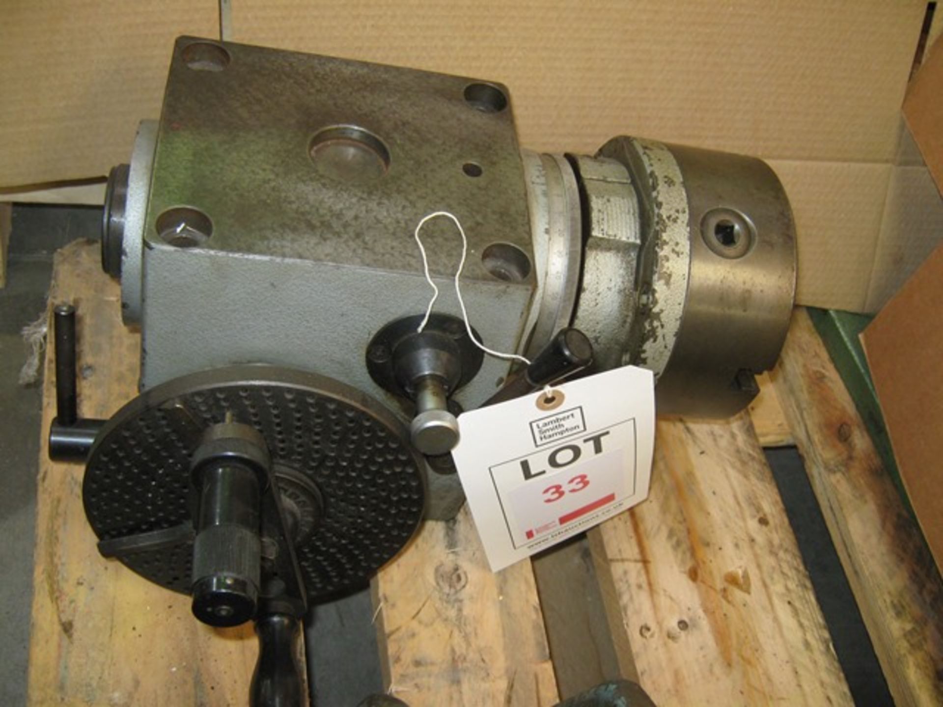 Deckel dividing head 120mm centre height