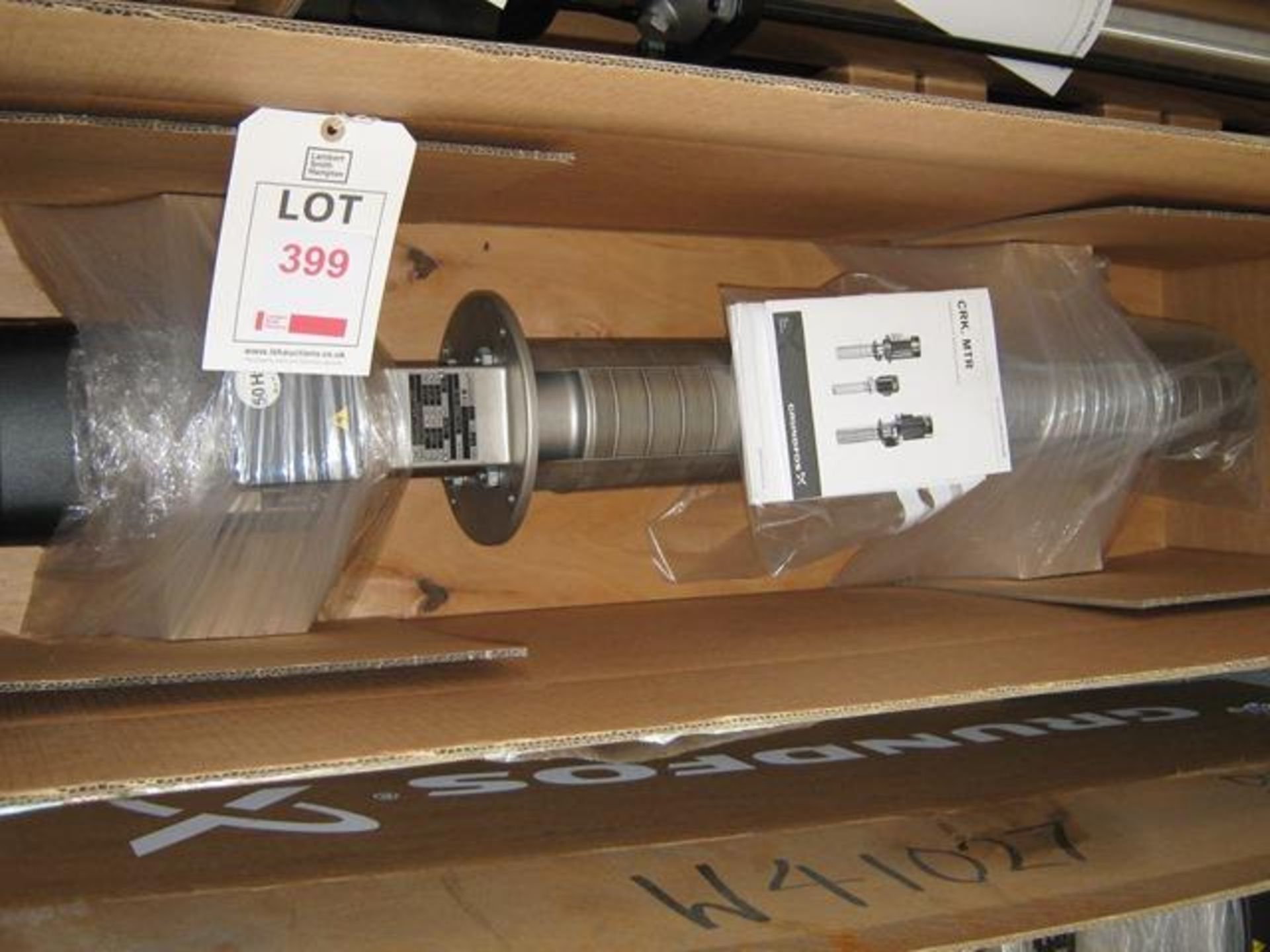 Pump Grundfos MTR 5-24 / 12 AWA-HUUV Immersion Pump, 1.1kw, 3 x 400 V, unused - supplied in open