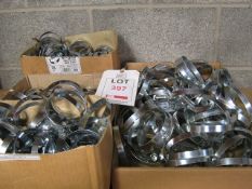 Hose clips various sizes 70 to 100mm
