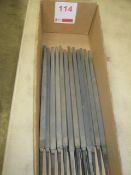 Square hand files 10" long, unused