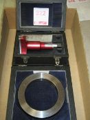 Bowers 4" to 5" bore gauge and setting ring