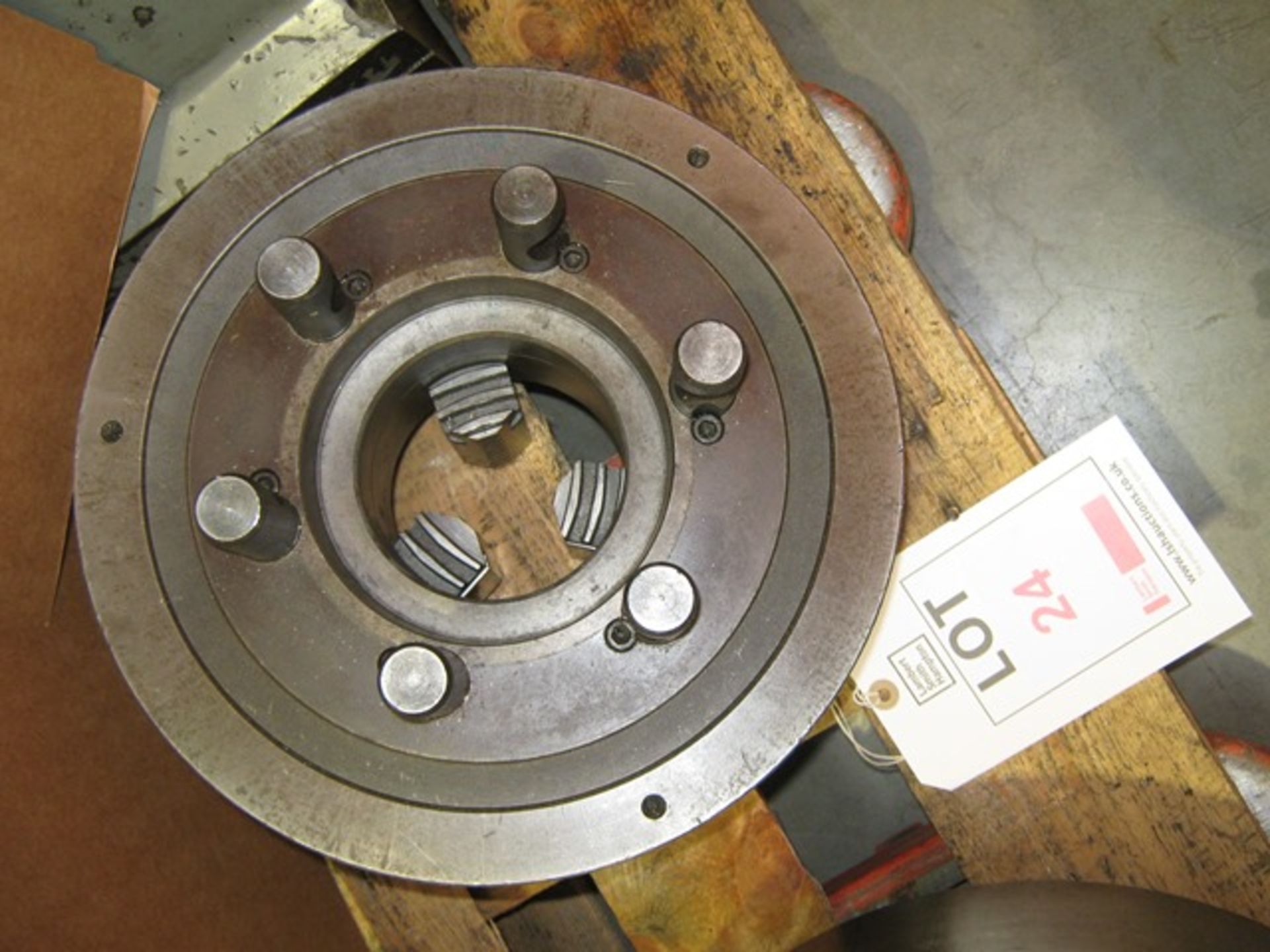 Rohm 12" 3 jaw chuck D1-8 - Image 2 of 2