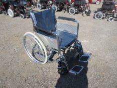 Roma Medical folding wheelchair located in Holmes Chapel, viewing by appointment only 30/09/2019