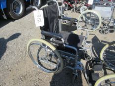 Roma Medical folding wheelchair located in Holmes Chapel, viewing by appointment only 30/09/2019
